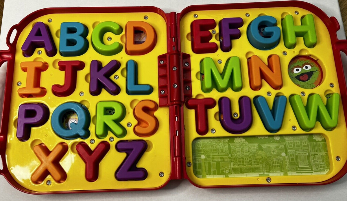 Sesame Street On the Go Case Elmo Replacement ABC Alphabet