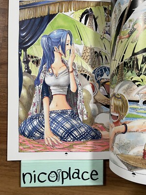 ONE PIECE Color Walk 1-10 Set Eiichiro Oda Illustration Art