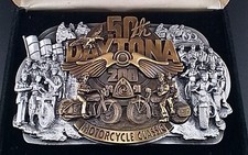1991 50th Daytona 200 Motorcycle Classic Belt Buckle