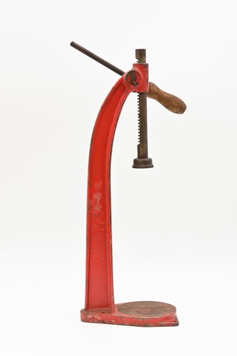 Vntg Red Specialty Bottle Capper Brewing Tool Wine Bottle Capper Beer Bottle - Imagen 8 de 11