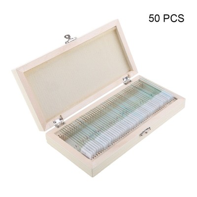 Prepared Premade Microscope Slides Set for Basic Biological Science Education