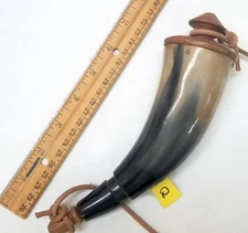 Powder Horn, Rendezvous, Mountain Man, Black Powder Q1