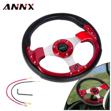 Red Golf Cart Steering Wheel for Yamaha EZGO Club Car