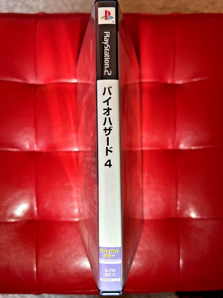 Resident Evil 4 Biohazard PlayStation 2 в коробке *японский импорт регион заблокирован PS2 - Изображение 3 из 4