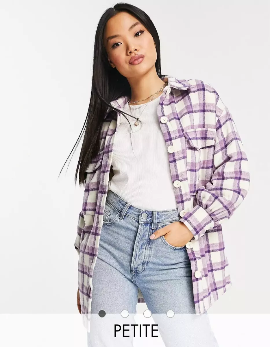 Petite shacket top