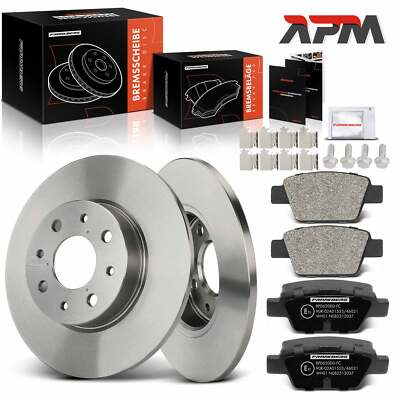 Bremsscheiben Bremsbeläge Hinten 251mm für Alfa Romeo Mito 955 1.4 1.6 2008-2018