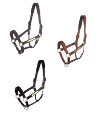 % Kavalkade Lederhalfter Soft Nordic Gravurplatte -UVP €74,90 -NuddelHof -NH