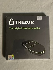 Trezor One (Black) Original Crypto Hardware Wallet Bitcoin ETH - NEW/SEALED
