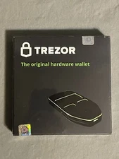 Trezor One (Black) Original Crypto Hardware Wallet Bitcoin ETH - NEW/SEALED