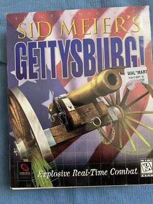 SID MEIER'S GETTYSBURG Big Box Pc