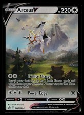 Arceus V - SWSH204 - Pokemon Card Black Star Promo Ultra Rare - NM