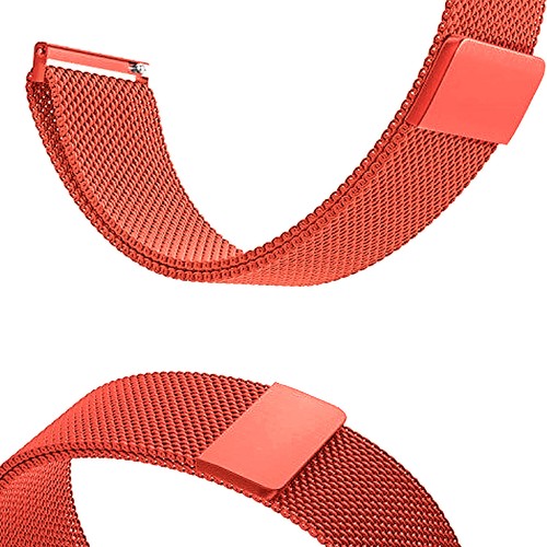 Bracelet de montre intelligente de remplacement milanais compatible avec Amazfit Zepp E - Photo 46 sur 78