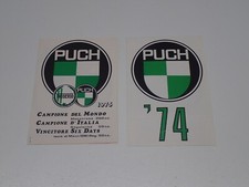 PUCH 250 MX REPLICA - MC 125/175 DUE DEPLIANT BROCHURE PROSPEKT MOTO (Y46)