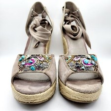 Steve Madden Suede Upper Espadrille Heels for Women for sale