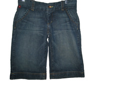 JT JEANS BLUE SHORTS WOMEN'S SIZE SIZE 2-26 / W30" HOT MADE IN USA