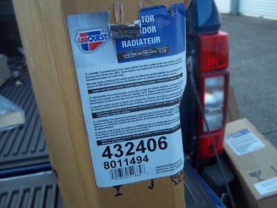 Radiator CARQUEST P/N 432406 OR 8011494 | eBay