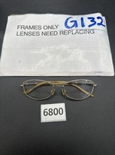 LIZ CLAIBORNE L619 3YG Eyeglasses Frame 52-16-130 Gold/Brown Crystal K950 G132