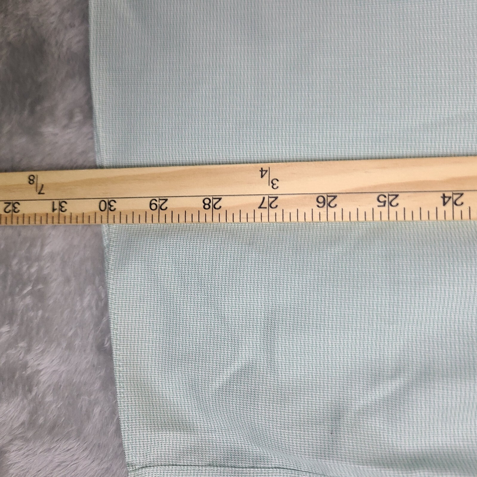 MICHAEL KORS Men's Regular Fit Dress Shirt 17 1/2 32/33 Green  Plaid thumbnail 5