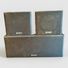 SONY SPEAKERS Vintage SSR301 SSCT301 Works Te...