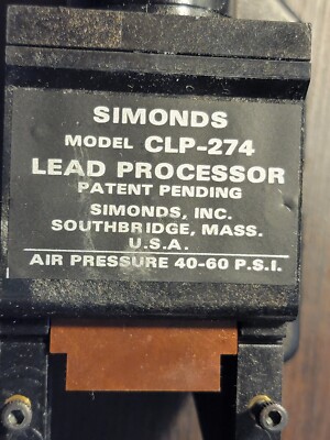 Simonds CLP-274 Lead Processor BRAND NEW  NO BOX FREE SHIPPING LOC B1