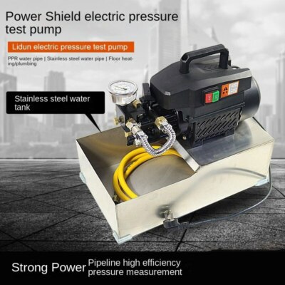 Electric Pressure Test Pump LDE-25 Ground Plumbing Pipe Pressure Measurement-/