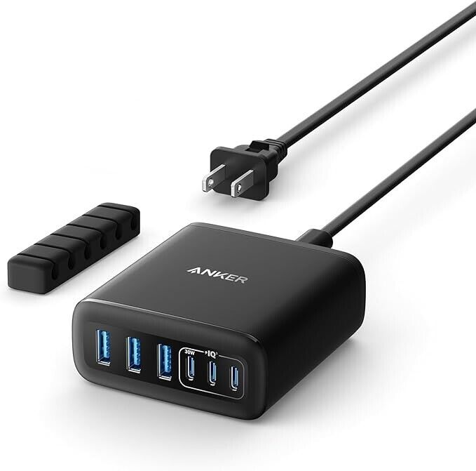 Anker Desktop Charger, Fast Charging USB C Charger, 112W Max A2154 | eBay Anker Desktop Charger, Fast Charging USB C Charger, 112W Max A2154 | eBay