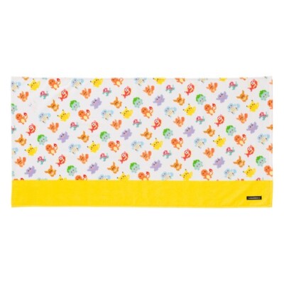 Towel Block Style Pixel Yellow Pokemon Center Japan Handtuch 2018 50x100CM