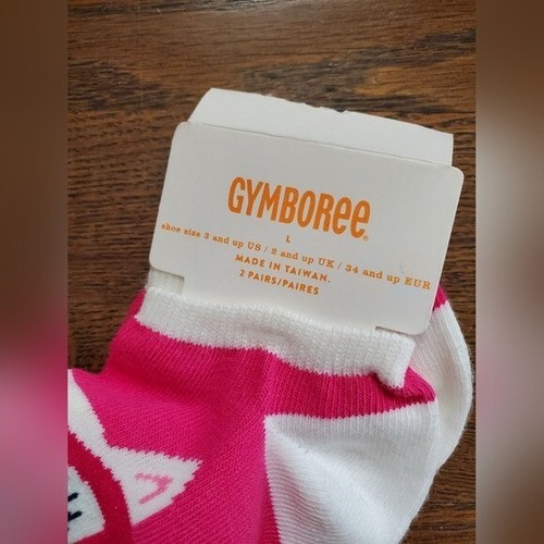 NEW GYMBOREE Girls Large Cat Ankle Socks - Picture 2 of 4