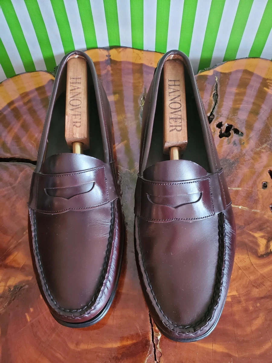 MANISTEE SHOE COMPANY PENNY LOAFERS MADE IN THE USA 12 M Ox Blood | eBay