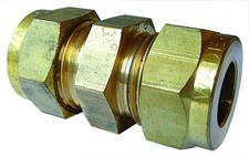 Equal Ended Straight Coupling - Imperial Compression Fitting