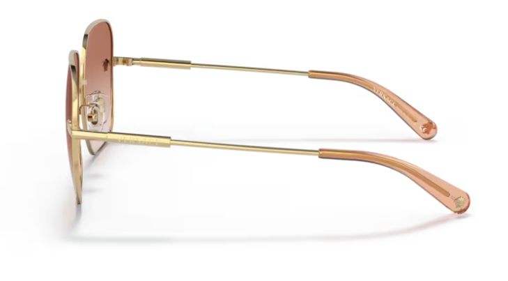 Versace 0VE2246D 100213 Gold/Pink gradient 59mm Rectangle