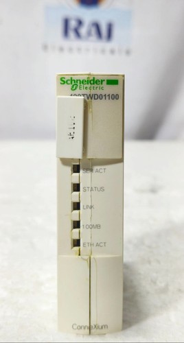 SCHNEIDER ABL8RPS24100 24VDC POWER SUPPLY WITH 499TWD01100 5VDC ETHERNET MODULE - Picture 9 of 15