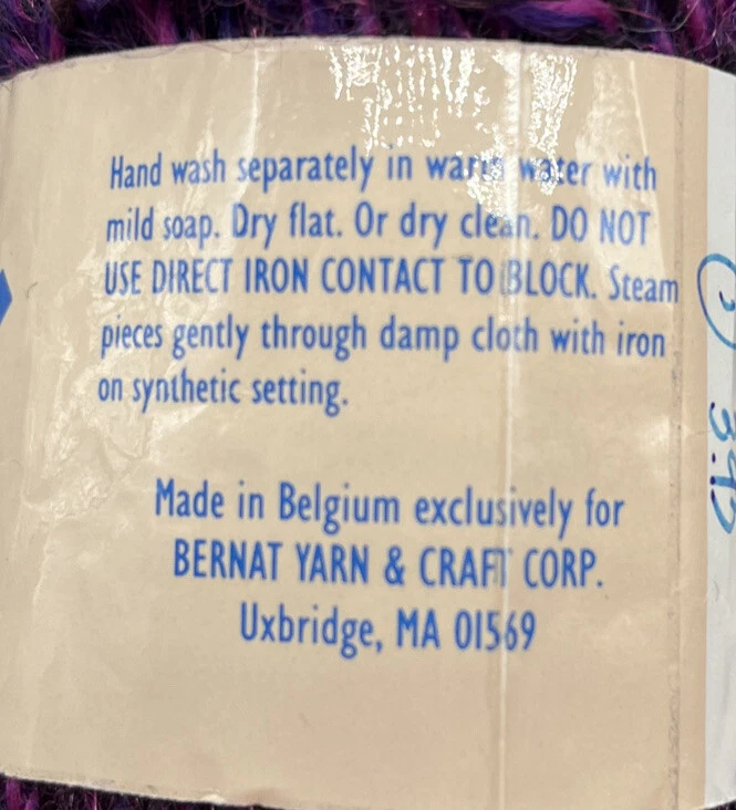 Hilo Bernat Stardust "Multi púrpura" 1 madejas #418 Foto 2 de 3