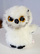 TY Beanie Boos Plush Stuffed Animal 6" Austin the White Owl Lightly-Loved