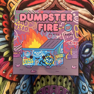 100% Soft - Graffiti Edition Dumpster Fire Vinyl | eBay