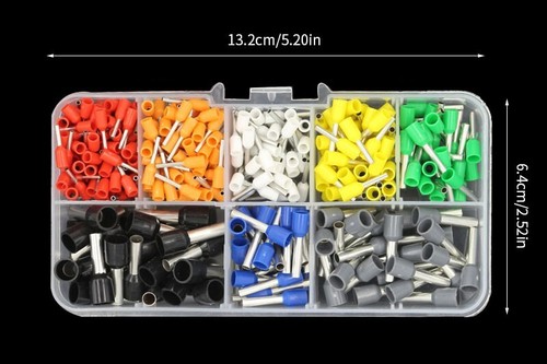 Set 1200 Connettori Elettrici - Capicorda A Crimpare Per Cablaggio Professionale - Foto 8