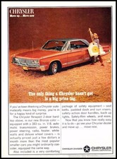 1966 Chrysler Newport Vintage Advertisement Print Art Car Ad J254