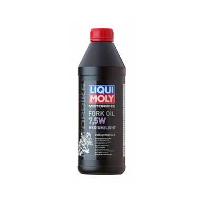 Motorbike Fork Oil 7,5W medium/light LIQUI MOLY 2719 Motorrad Gabelöl Öl 1 Liter