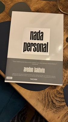 NADA PERSONAL TASCHEN RICHARD AVEDON & JAMES BALDWIN HARDCOVER BOOK SEALED NEW