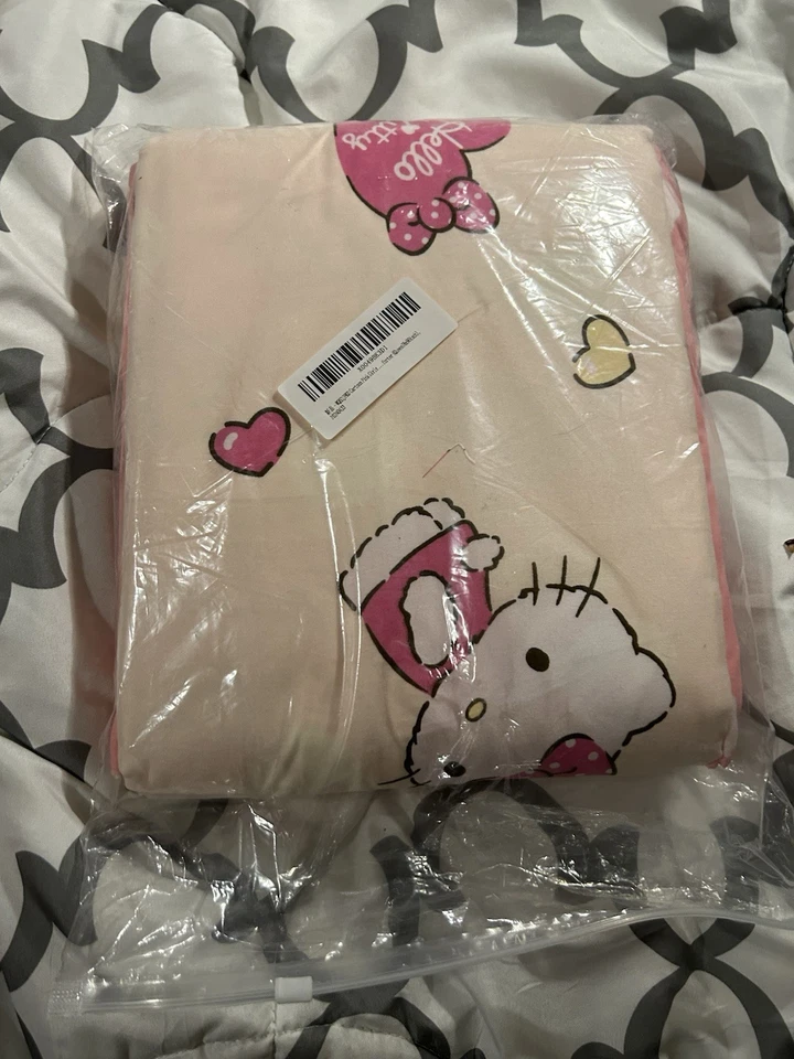 Juego de sábanas Hello Kitty Queen niños, niños, niñas - TOTALMENTE NUEVO con etiquetas Foto 2 de 2