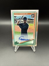 2025 Donruss Optic Josuar Gonzalez Rated Prospect Silver Auto Giants