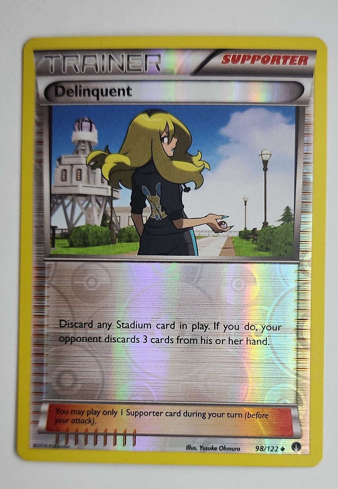 Delinquent 98/122 Breakpoint Reverse Holo