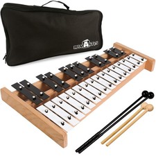 Glockenspiel Xylophone  Full Size Glockenspiel Xylophone 27 Note Metal Keys ...