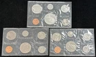 1967, 1968, 1969 Canada Prooflike Mint Sets w/ Silver - Group of 3