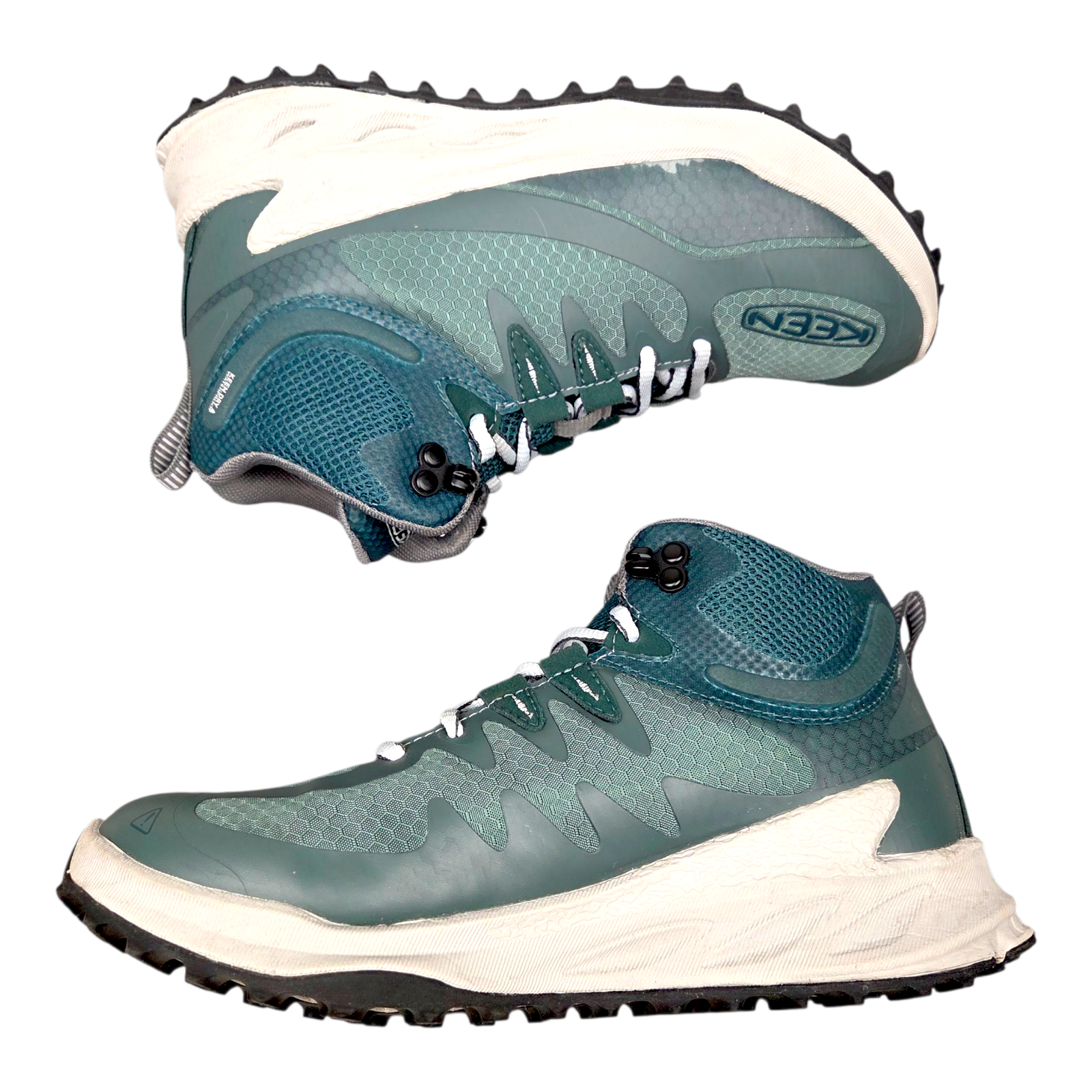 Scarpe Keen Trailhead donna taglia 7 verdi impermeabili escursionismo outdoor LEGGI