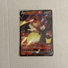 Lance's Charizard V Celebrations SWSH133 Black Star Promo. Pk001013