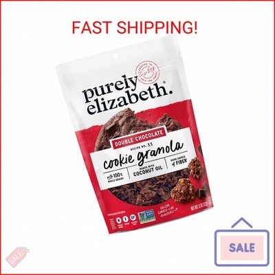 Purely Elizabeth, Cookie Granola Double Chocolate, 11 Ounce