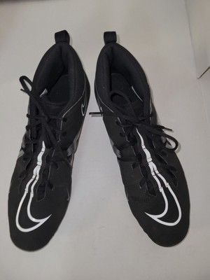 Nike Alpha Menace 3 Shark LOW Men's Football Cleats- Style CV0584-010 Size 14 W
