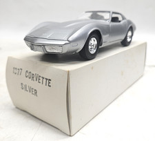 1977 Chevrolet Corvette Silver Dealership Advert. Promo Car W Orig. Box 1977 Chevrolet Corvette Silver Dealership Advert. Promo Car W Orig. Box