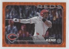 2024 Topps Update Orange Crackle Foilboard 290/299 Tony Kemp #US251 13kx